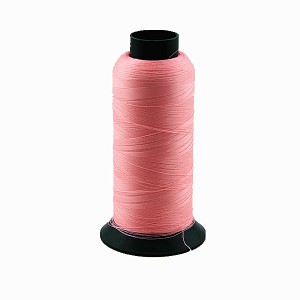 pink glow embroider thread