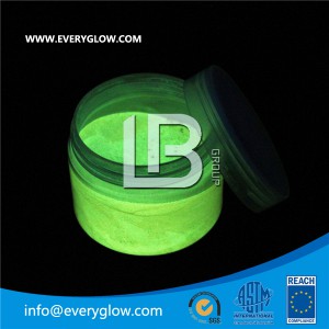 fluorescent LB-OY glow in the dark