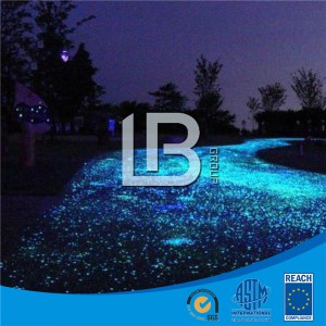 aqua glow in the dark sand