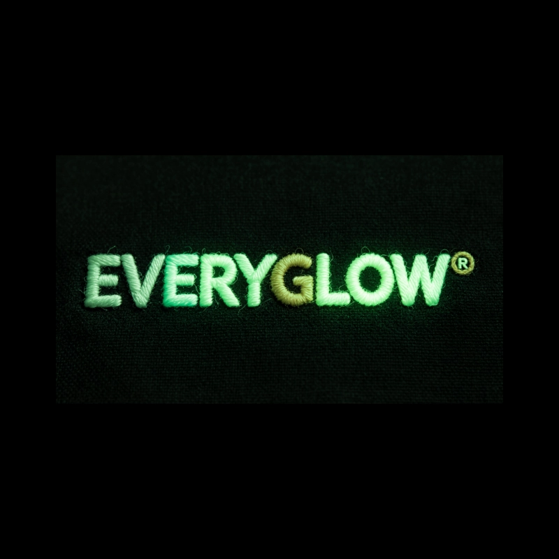 photoluminescent luminous sewing yarn ideal for machine embroidery, hand craft, costumes and DIY decor.