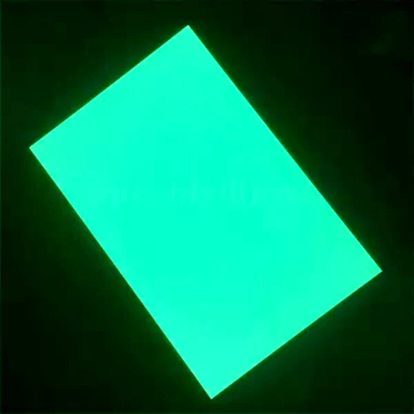 photoluminescent acrylic plate