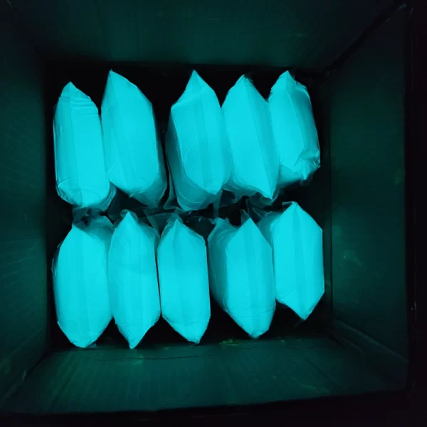 Aqua photoluminescent pigment