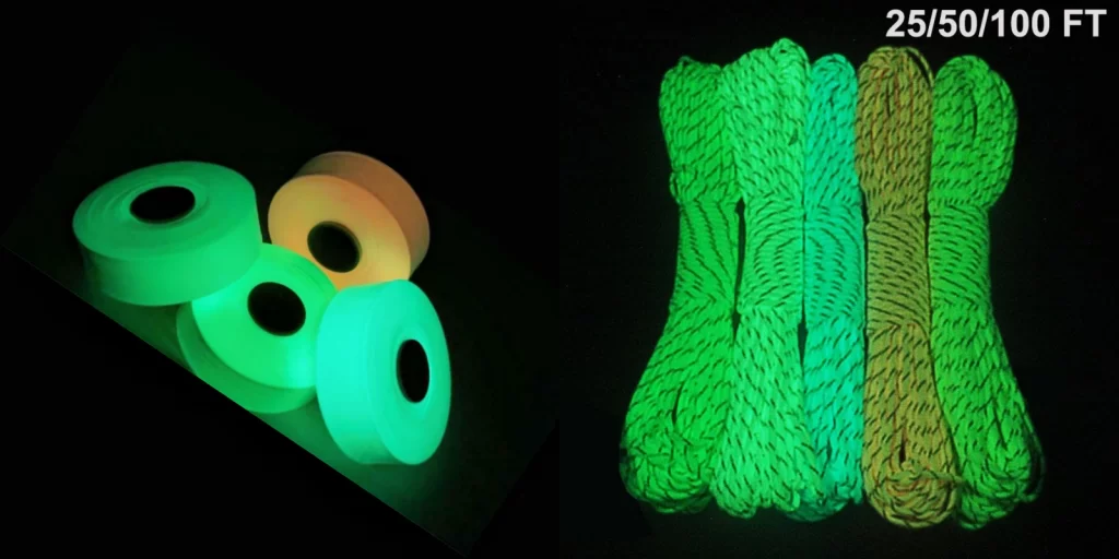 EVERYGLOW Glow in the dark yarn for rope produce