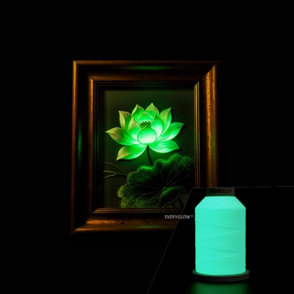 EVRYGLOW® Polyester Photoluminescent thead for hand craft sewing