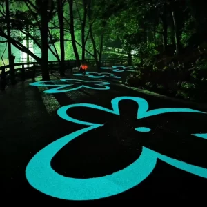 glow in the dark aggregate