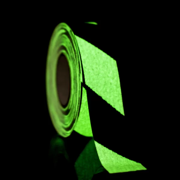 Photoluminescent anti-slip tape