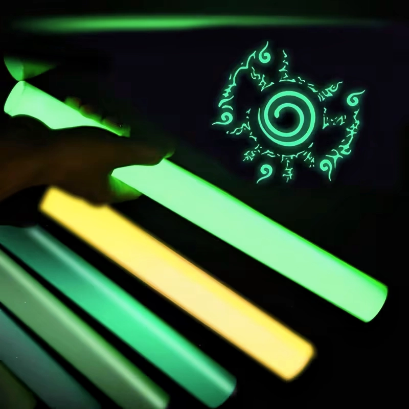 Glow-in-the-dark heat transfer vinyl