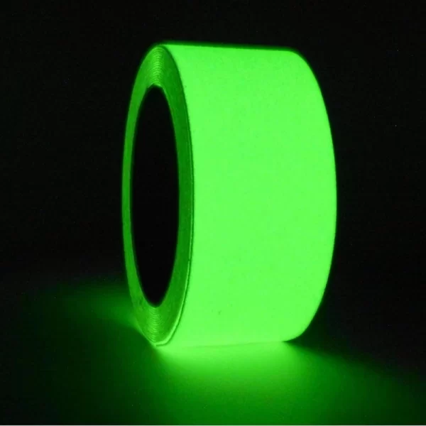 Phosphorescent anti-slip strip