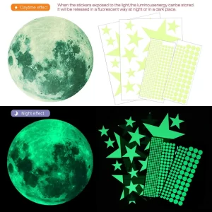 luminous wall decals