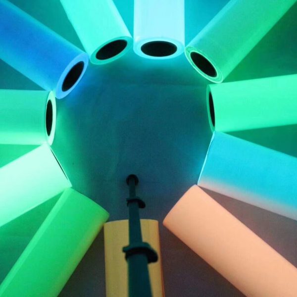 Glow in the dark heat transfer vinyl