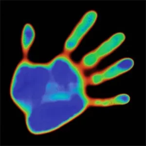 Heat-sensitive pigment