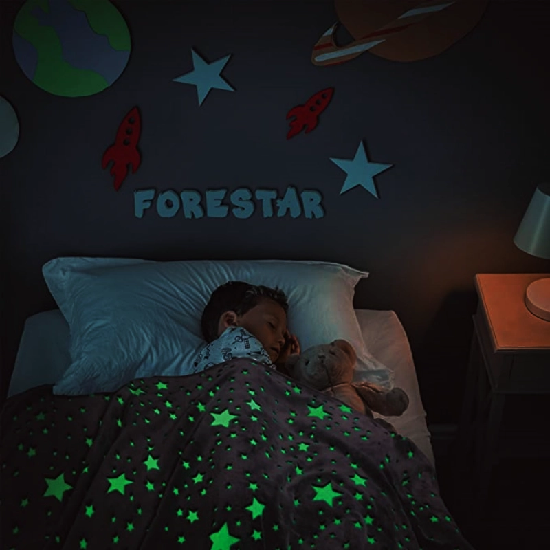 Glow-in-the-Dark blanket
