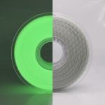 Glow in dark 3D printing filament