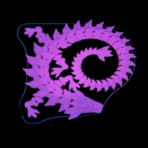 Glow-in-the-dark 3d filament