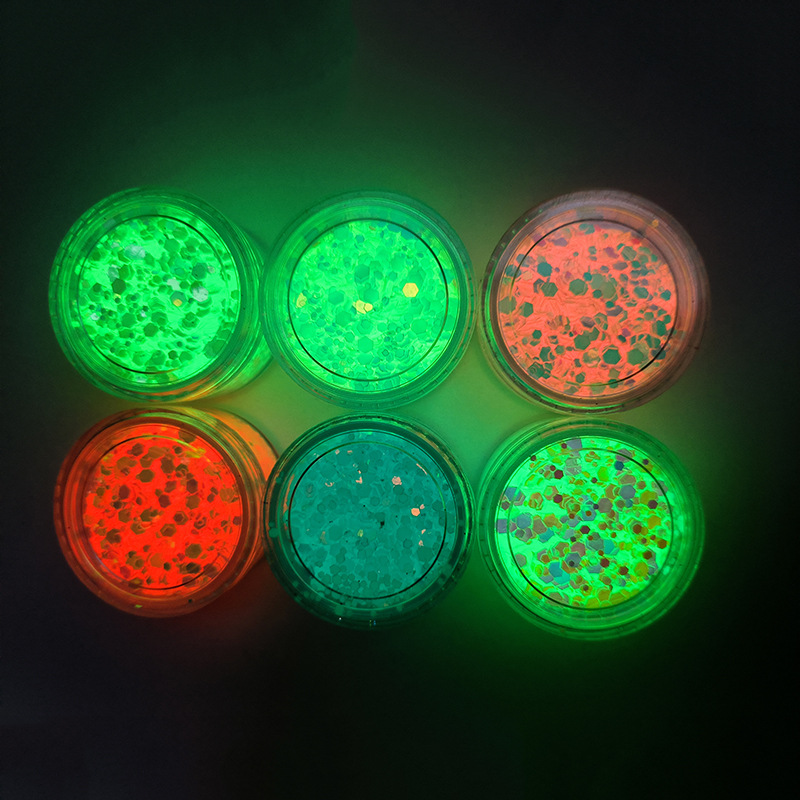 luminous glitter