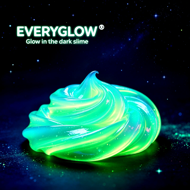 EVERYGLOW Glow in the dark pigment for Nightglow slime produce