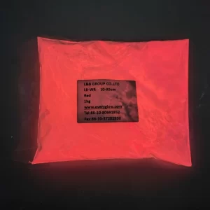 red phosphorescent pigment