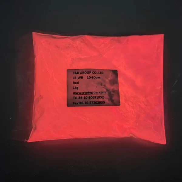 red phosphorescent pigment