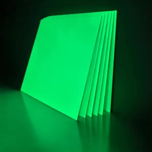 photoluminescent aluminum board