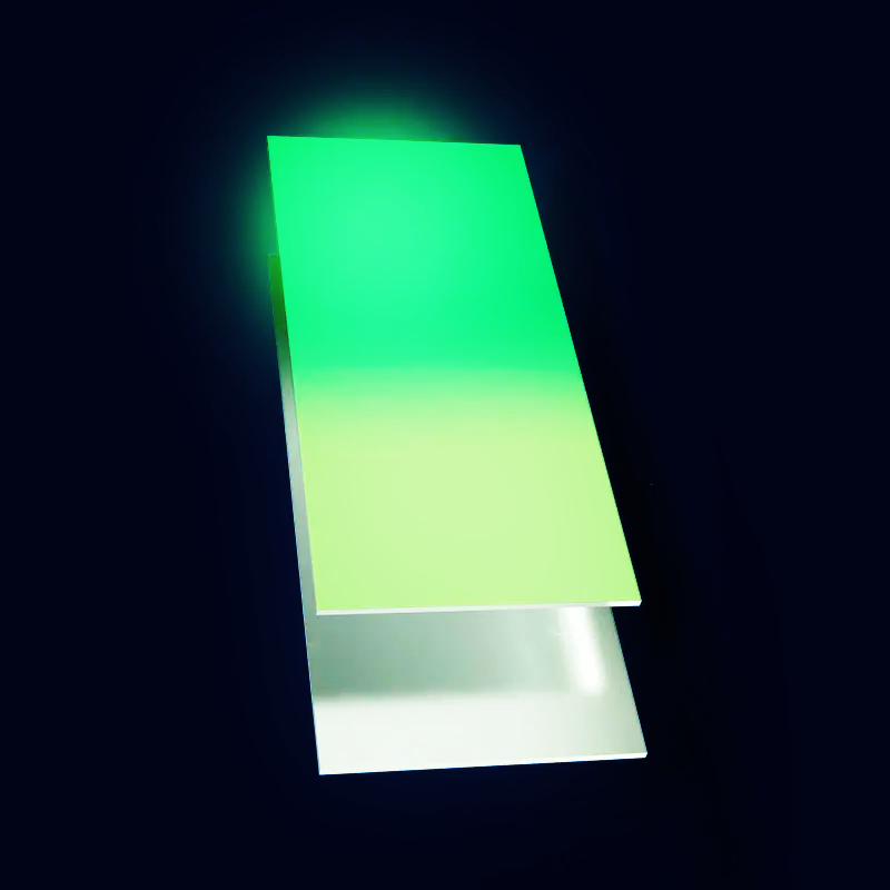 photoluminescent aluminum sheet