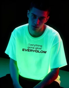 glow-in-the-dark Cotton fabric