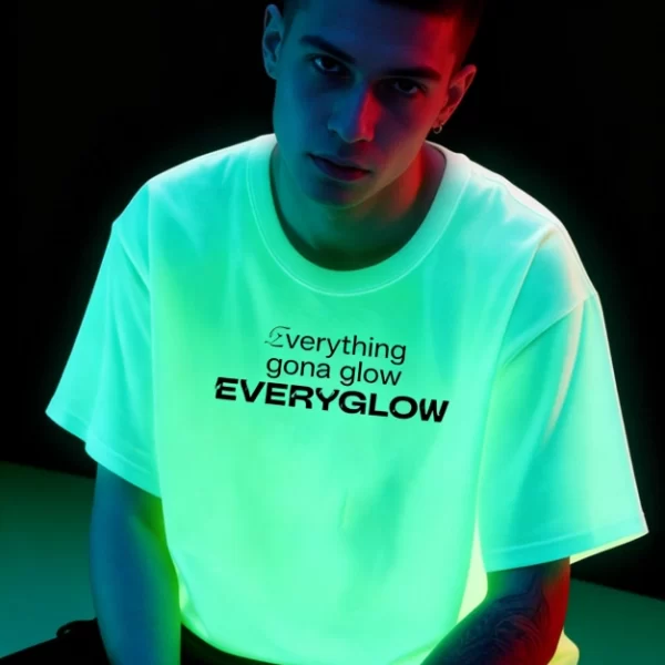 glow-in-the-dark Cotton fabric